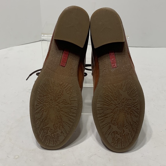 Pikolinos ankle boot EU38 toffee brown lace up - Picture 6 of 12